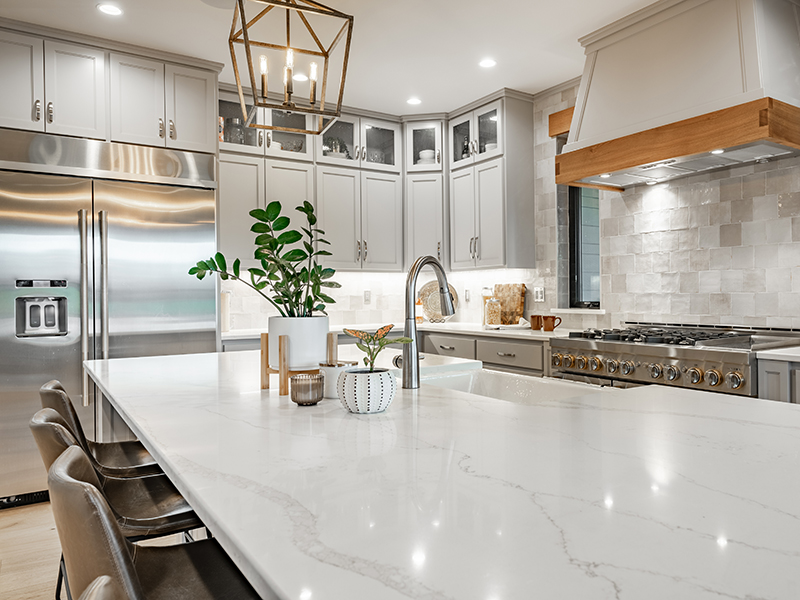 After repairing a breaker box, this kitchen was good as new